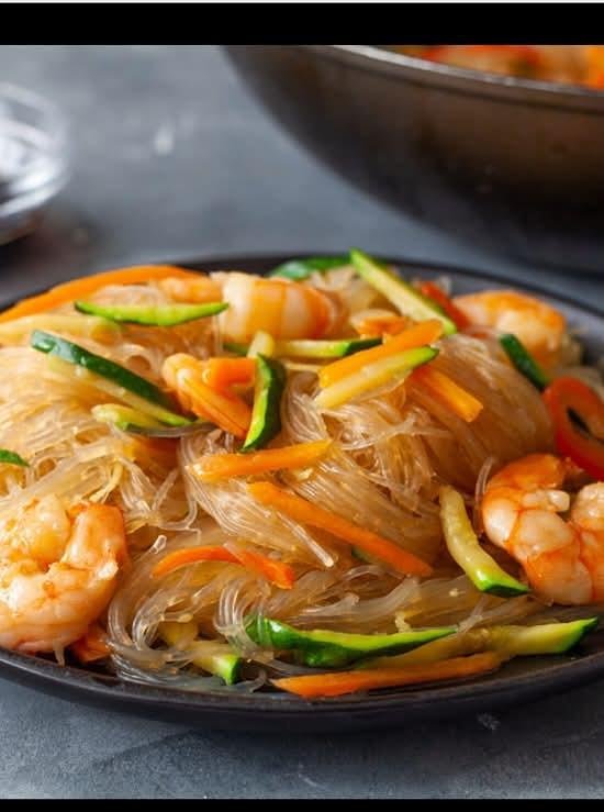 Spaghetti Soia Gamberi