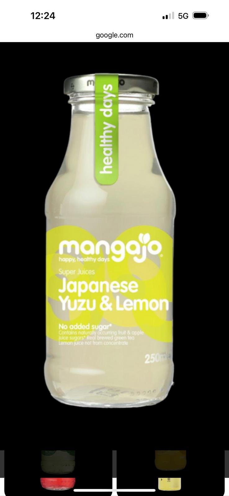 Mangajo Japanese Yuzu Lemon