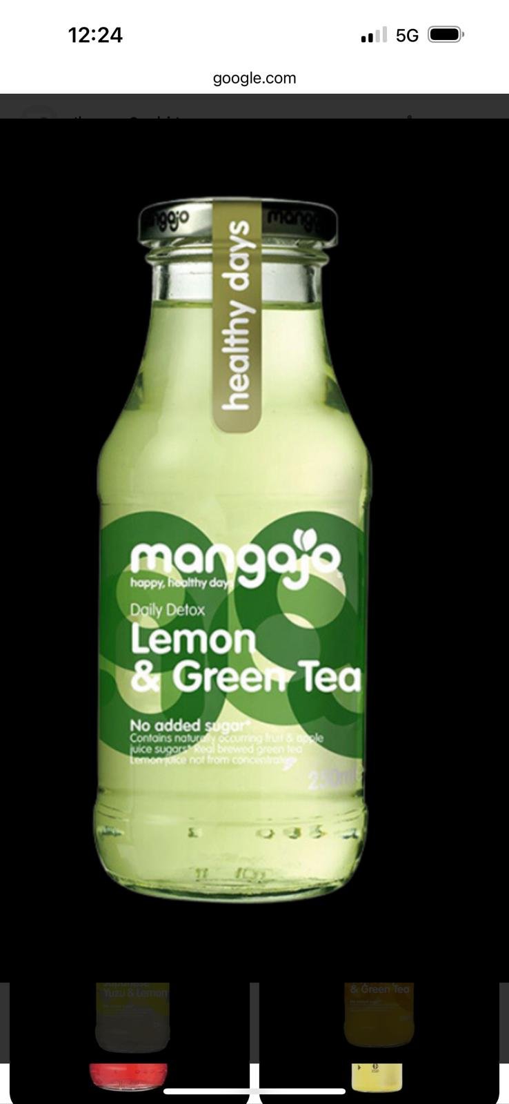 Mangajo Lemon Green Tea